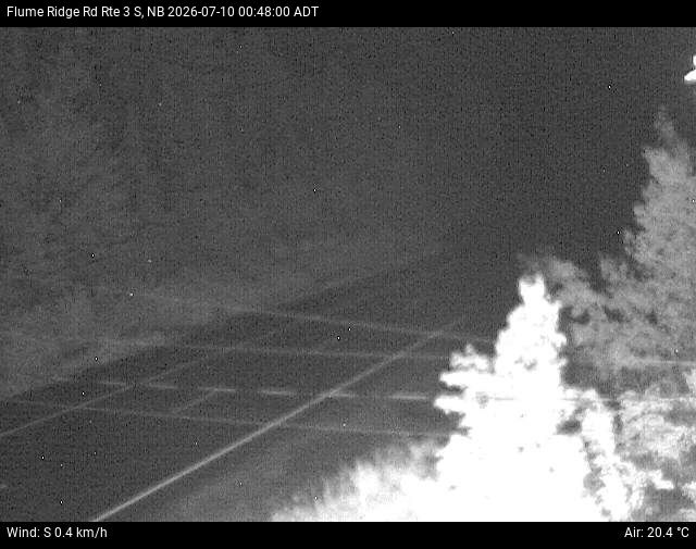 Web Cam image of Flume Ridge (NB Highway 3)