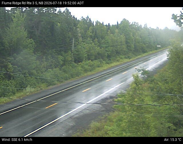 Web Cam image of Flume Ridge (NB Highway 3)