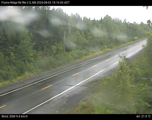 Web Cam image of Flume Ridge (NB Highway 3)