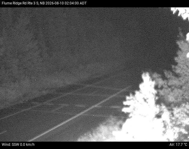 Web Cam image of Flume Ridge (NB Highway 3)