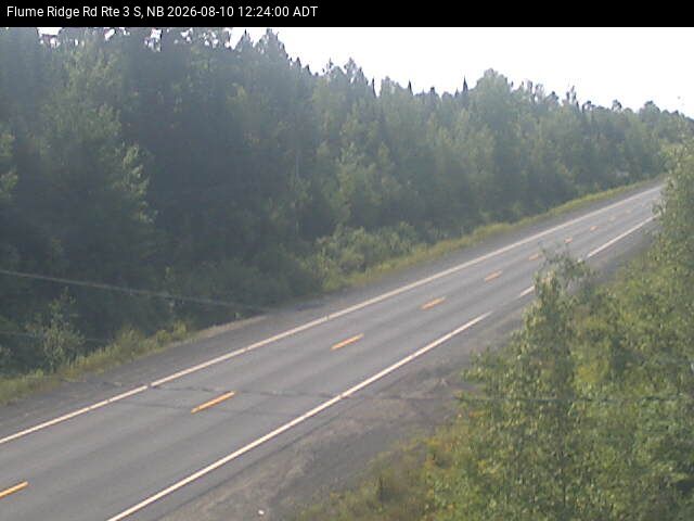 Web Cam image of Flume Ridge (NB Highway 3)