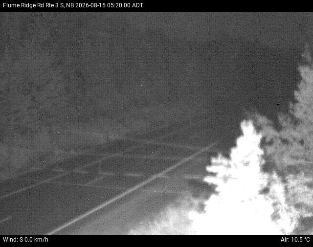 Web Cam image of Flume Ridge (NB Highway 3)