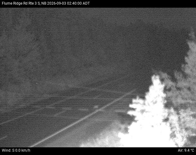 Web Cam image of Flume Ridge (NB Highway 3)