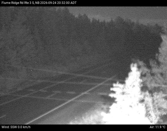Web Cam image of Flume Ridge (NB Highway 3)
