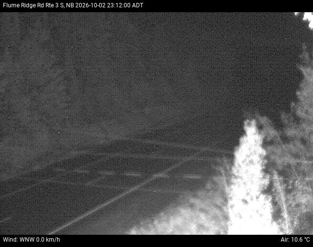 Web Cam image of Flume Ridge (NB Highway 3)