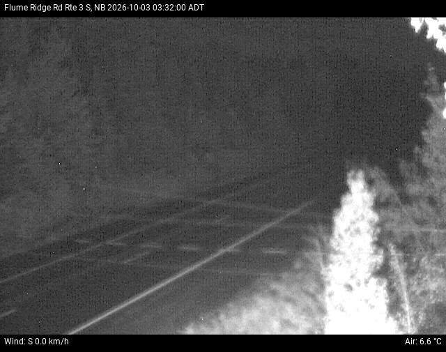 Web Cam image of Flume Ridge (NB Highway 3)