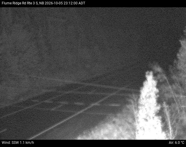 Web Cam image of Flume Ridge (NB Highway 3)