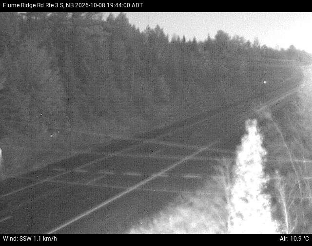 Web Cam image of Flume Ridge (NB Highway 3)