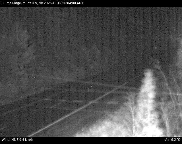 Web Cam image of Flume Ridge (NB Highway 3)
