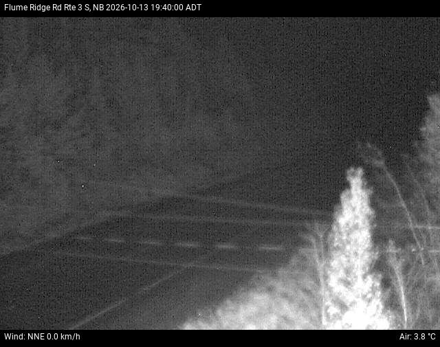 Web Cam image of Flume Ridge (NB Highway 3)