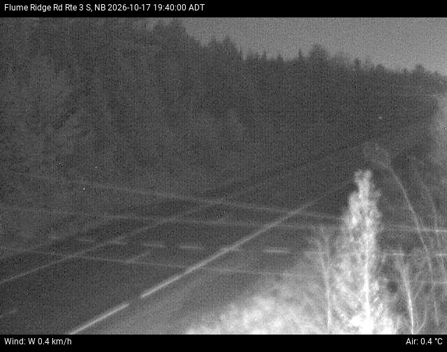 Web Cam image of Flume Ridge (NB Highway 3)