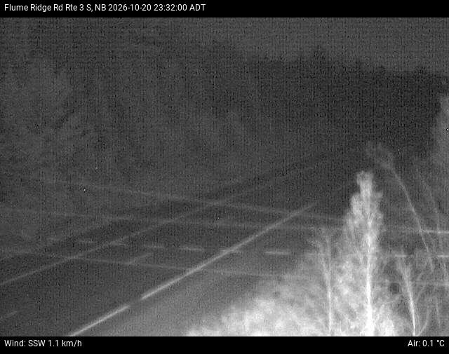Web Cam image of Flume Ridge (NB Highway 3)
