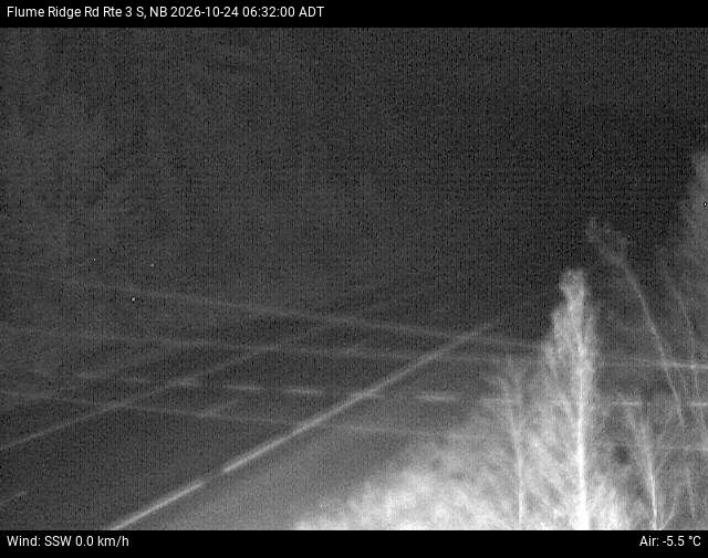 Web Cam image of Flume Ridge (NB Highway 3)