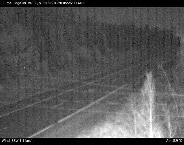 Web Cam image of Flume Ridge (NB Highway 3)