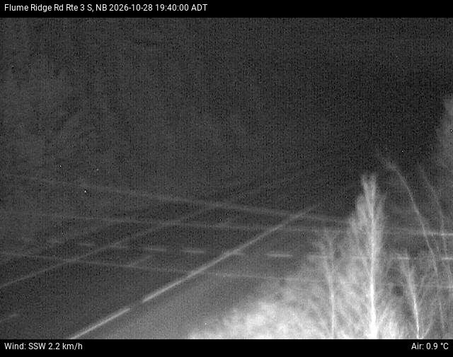Web Cam image of Flume Ridge (NB Highway 3)