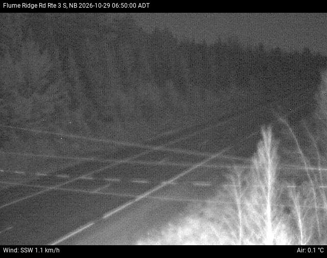Web Cam image of Flume Ridge (NB Highway 3)