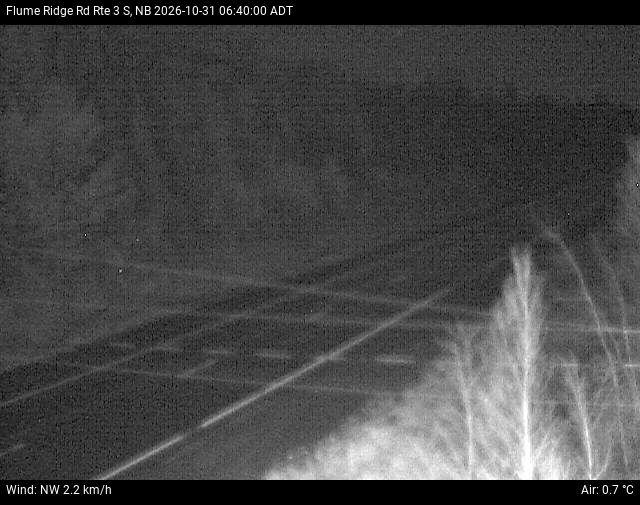 Web Cam image of Flume Ridge (NB Highway 3)