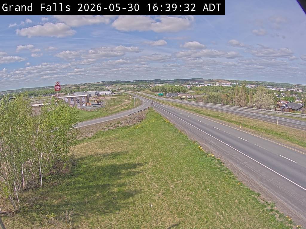Web Cam image of Grand Falls (NB Highway 2)