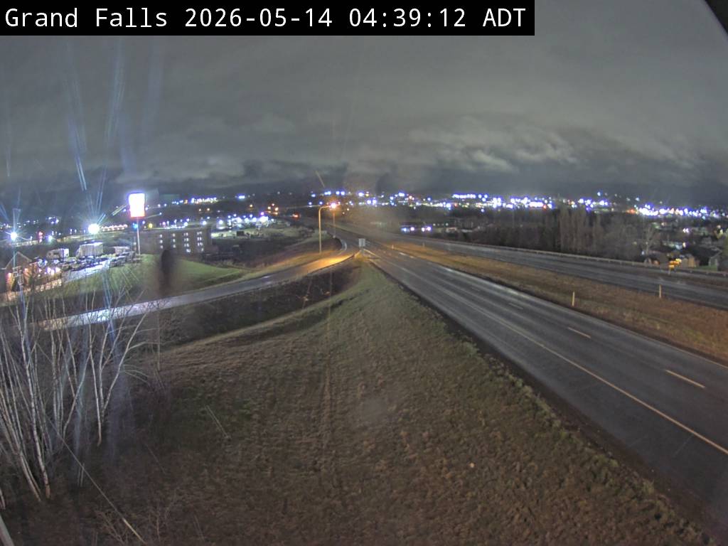 Web Cam image of Grand Falls (NB Highway 2)