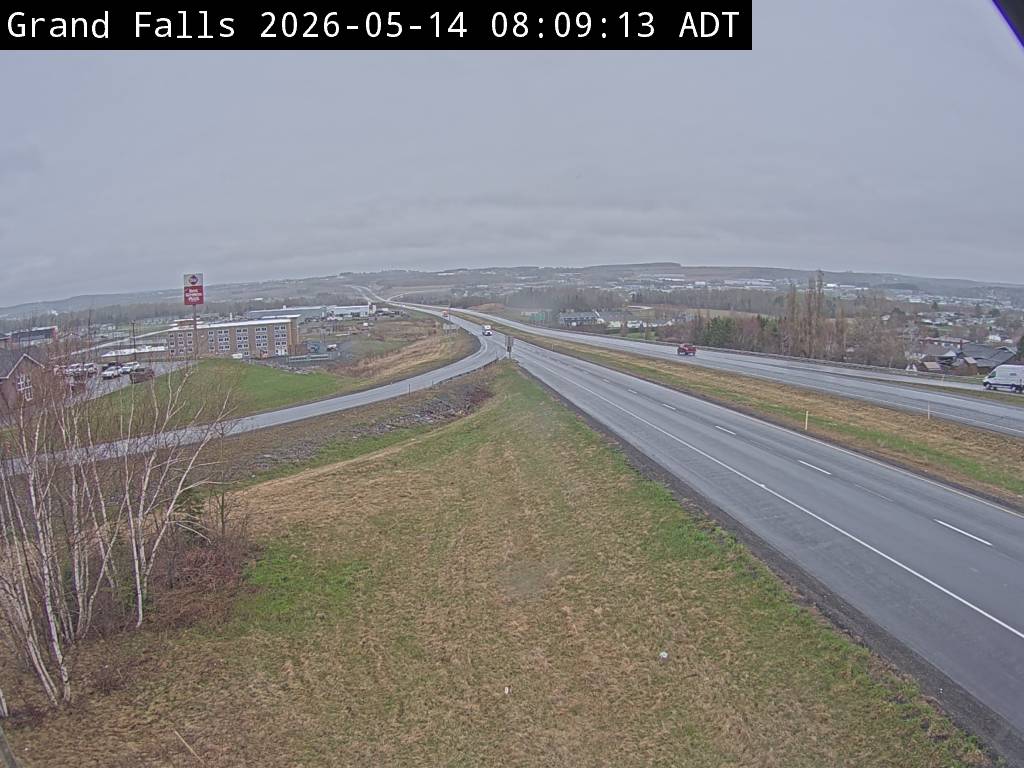 Web Cam image of Grand Falls (NB Highway 2)