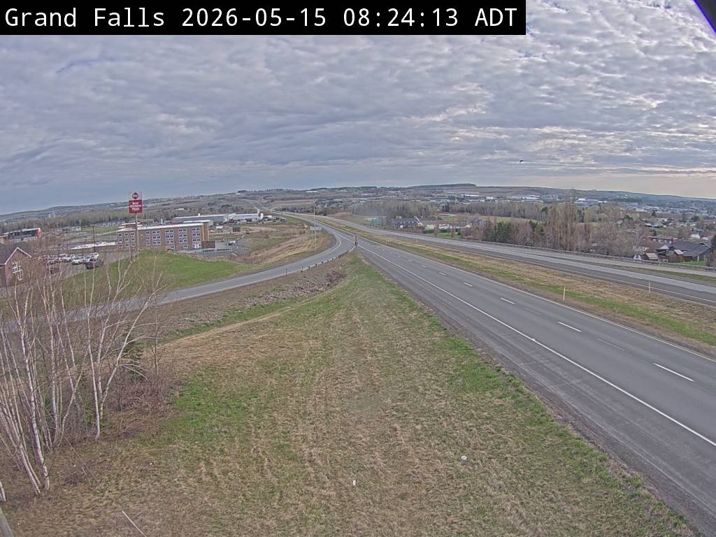 Web Cam image of Grand Falls (NB Highway 2)