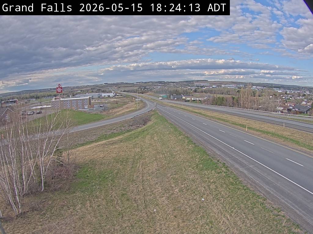 Web Cam image of Grand Falls (NB Highway 2)