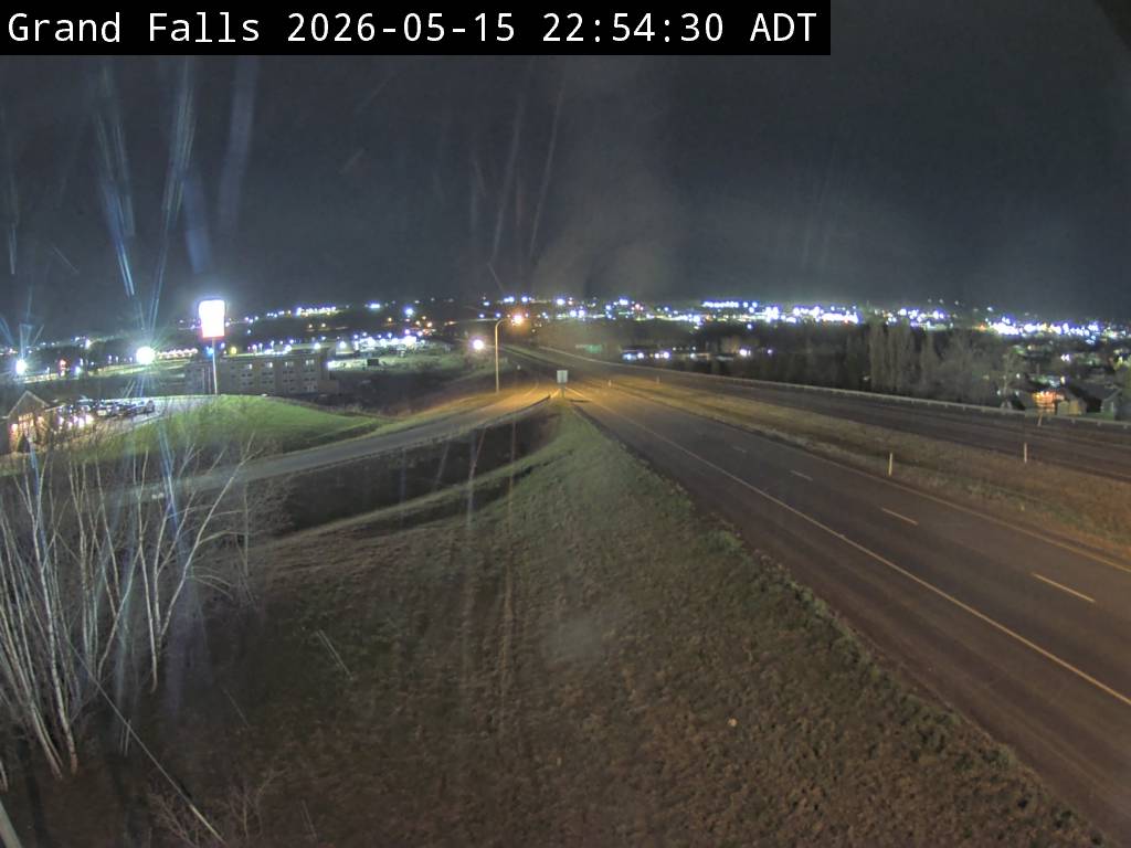 Web Cam image of Grand Falls (NB Highway 2)