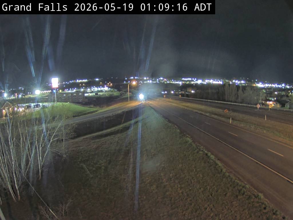 Web Cam image of Grand Falls (NB Highway 2)