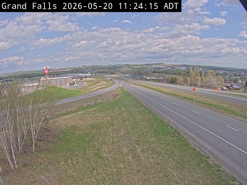 Web Cam image of Grand Falls (NB Highway 2)