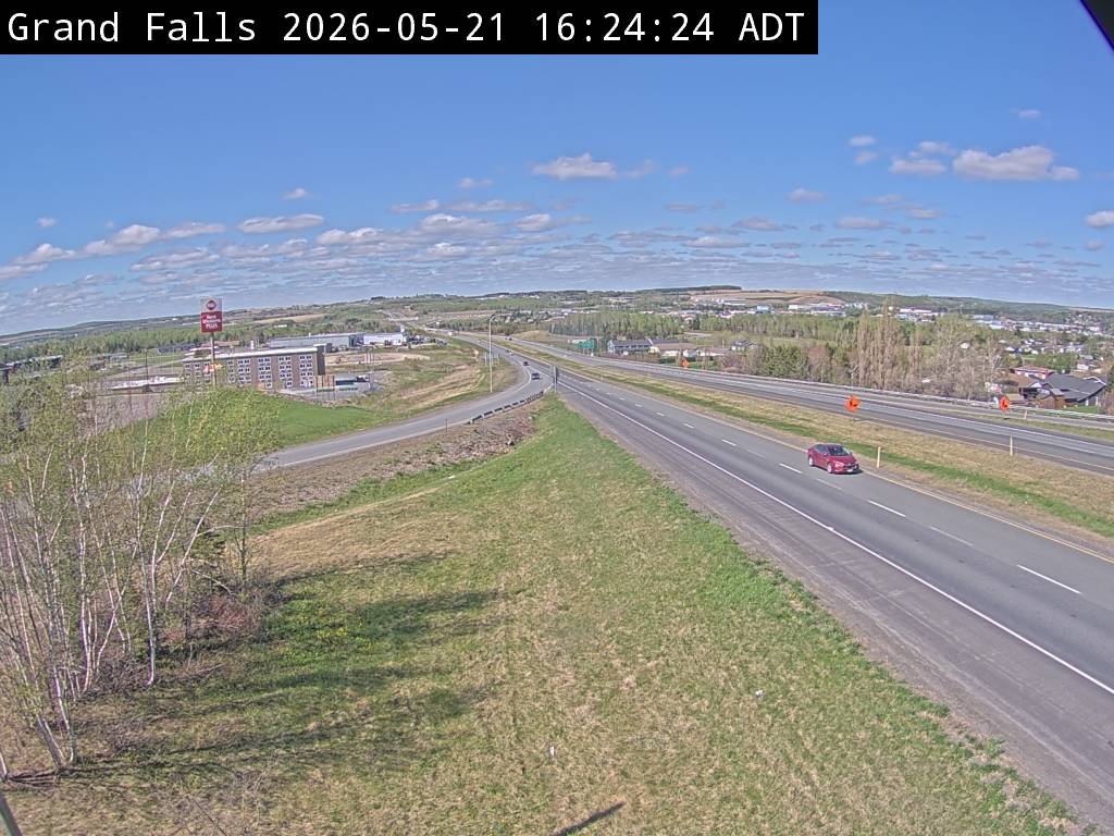 Web Cam image of Grand Falls (NB Highway 2)