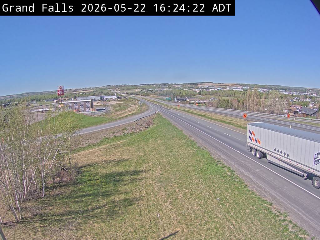 Web Cam image of Grand Falls (NB Highway 2)