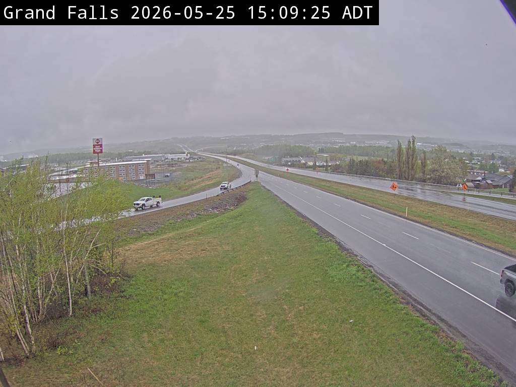 Web Cam image of Grand Falls (NB Highway 2)