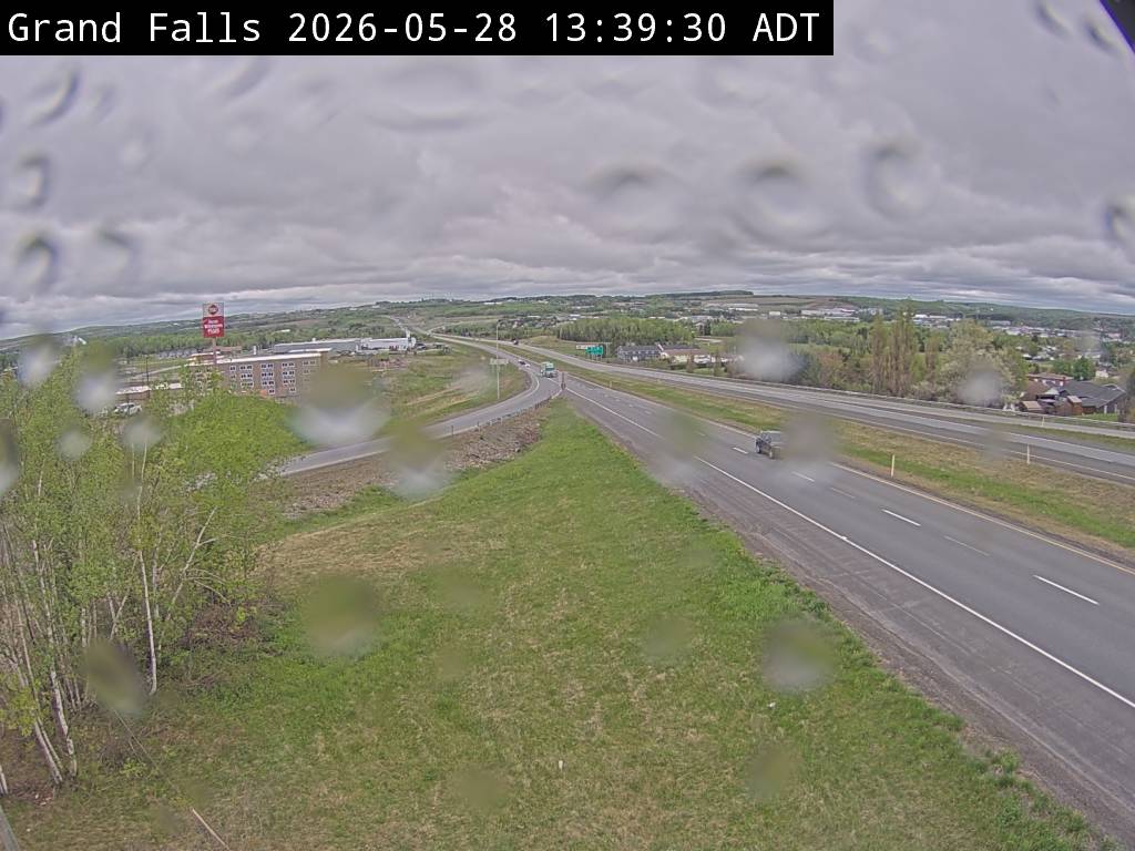 Web Cam image of Grand Falls (NB Highway 2)