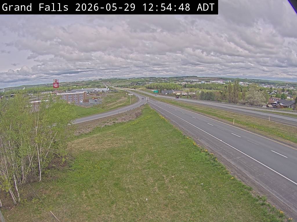 Web Cam image of Grand Falls (NB Highway 2)