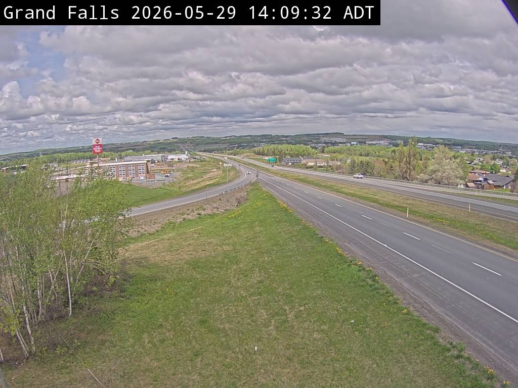 Web Cam image of Grand Falls (NB Highway 2)