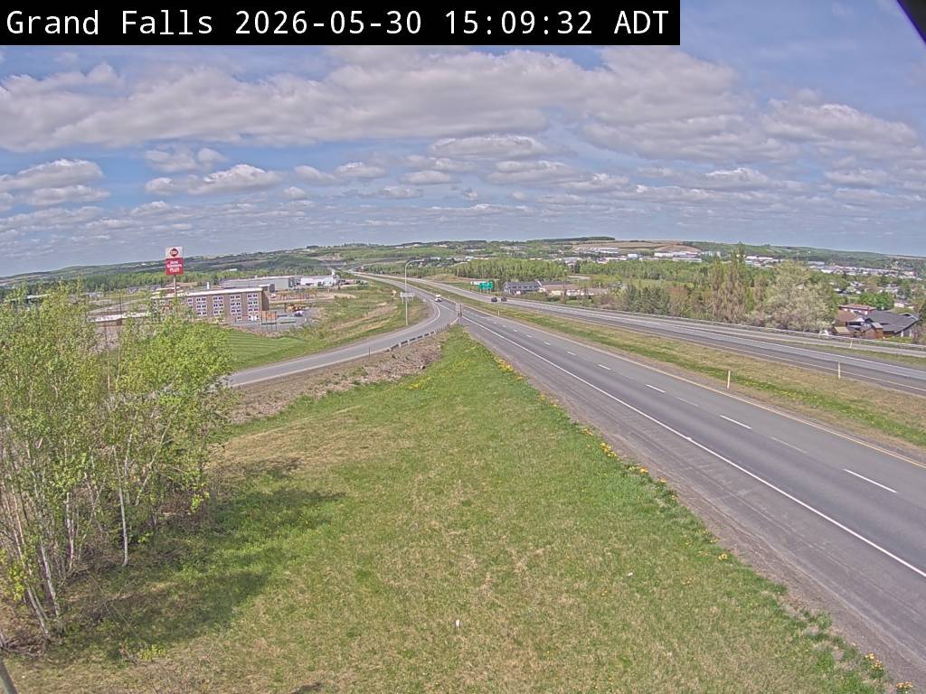 Web Cam image of Grand Falls (NB Highway 2)