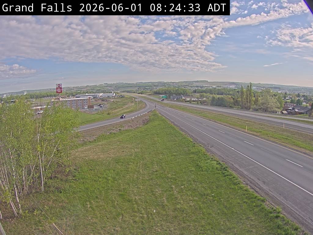 Web Cam image of Grand Falls (NB Highway 2)
