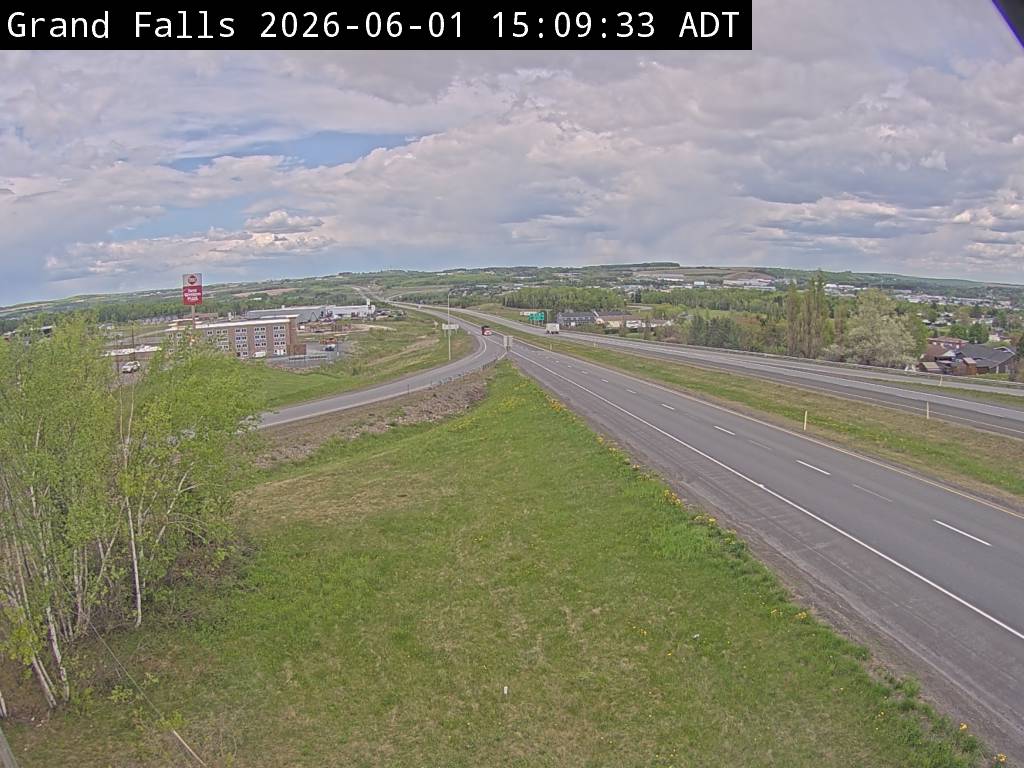 Web Cam image of Grand Falls (NB Highway 2)