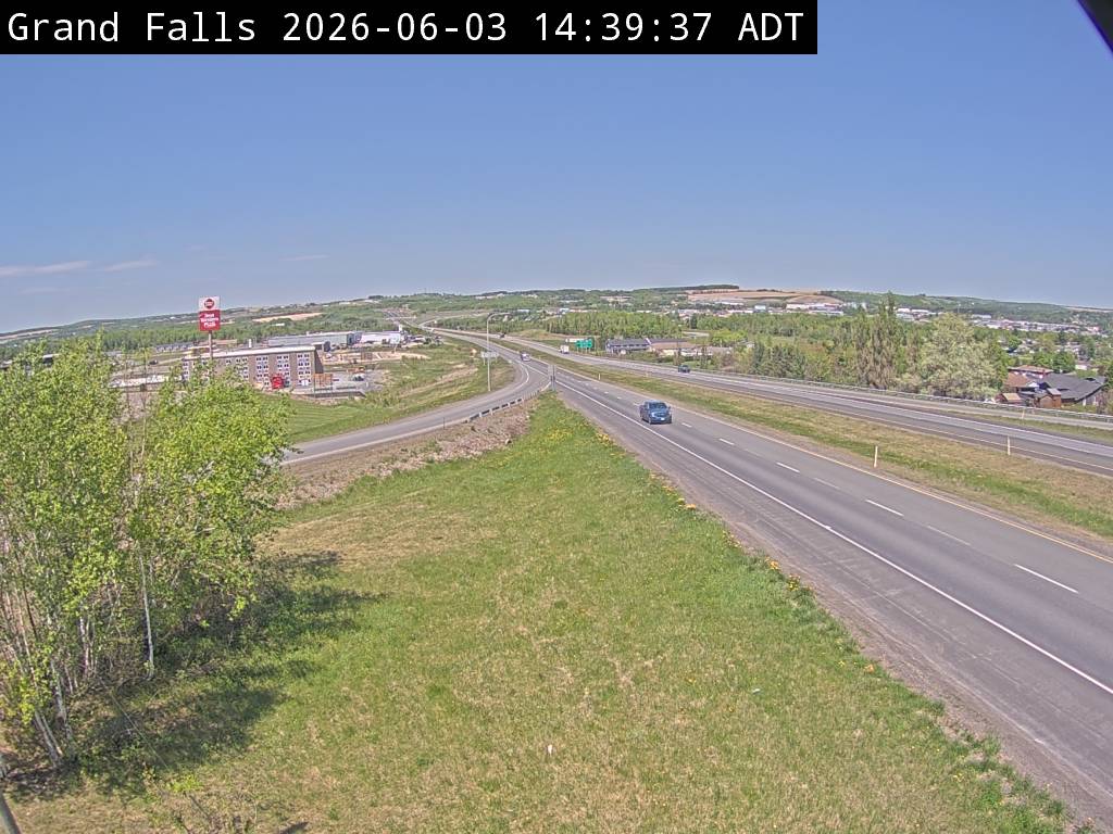 Web Cam image of Grand Falls (NB Highway 2)