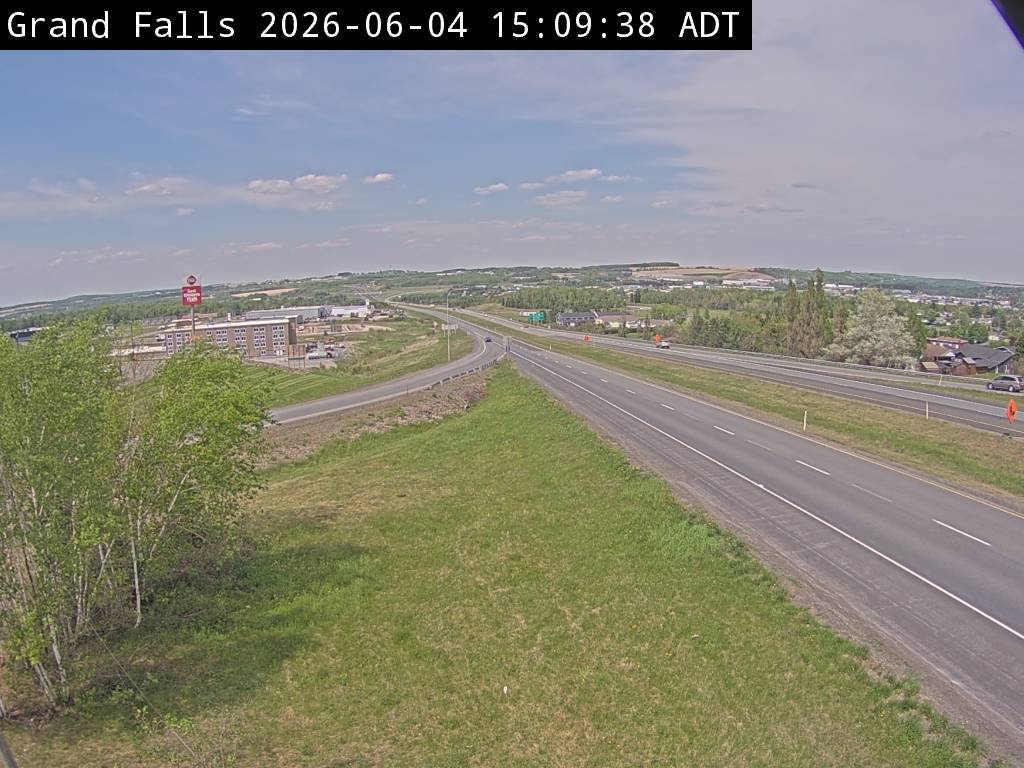 Web Cam image of Grand Falls (NB Highway 2)