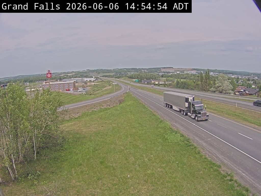 Web Cam image of Grand Falls (NB Highway 2)