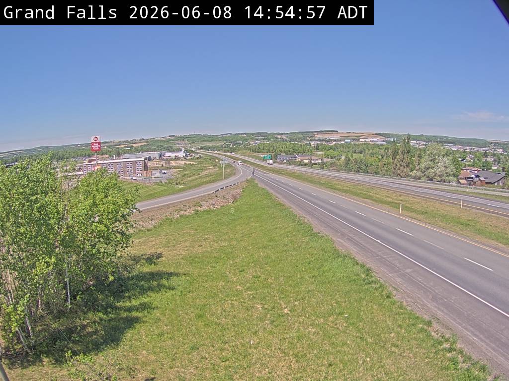 Web Cam image of Grand Falls (NB Highway 2)