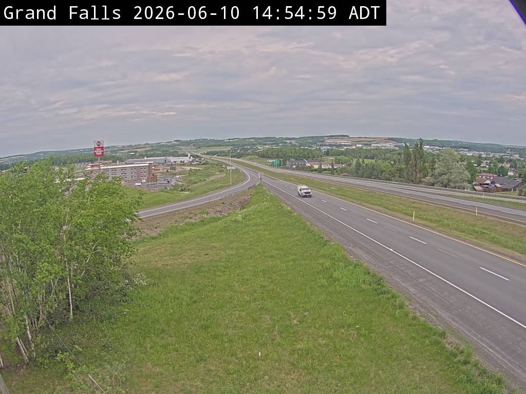 Web Cam image of Grand Falls (NB Highway 2)