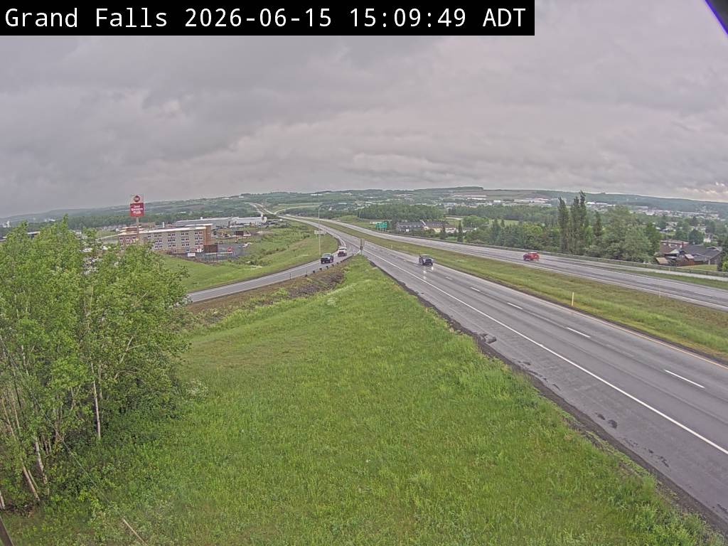 Web Cam image of Grand Falls (NB Highway 2)