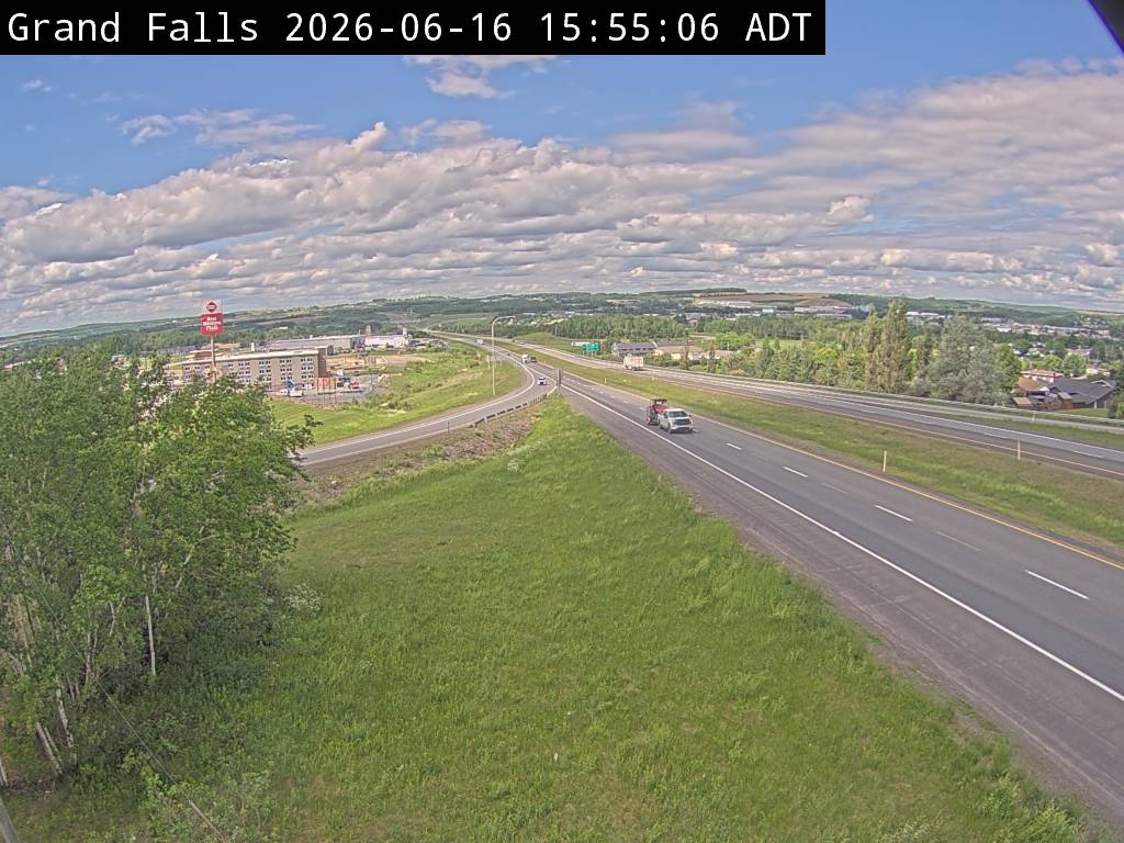 Web Cam image of Grand Falls (NB Highway 2)