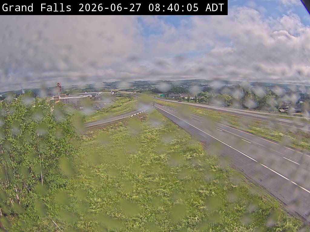 Web Cam image of Grand Falls (NB Highway 2)