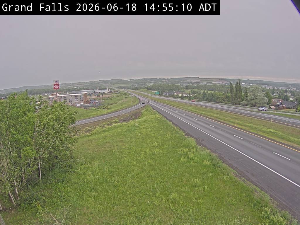 Web Cam image of Grand Falls (NB Highway 2)