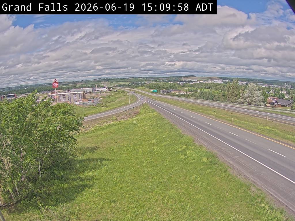 Web Cam image of Grand Falls (NB Highway 2)