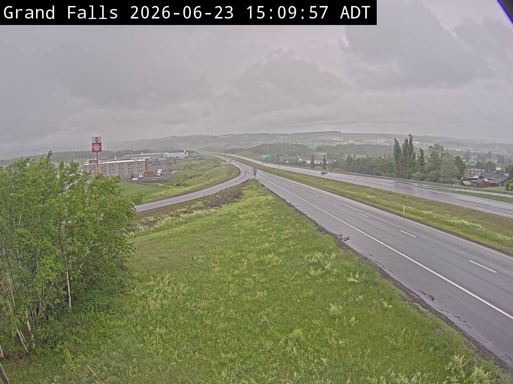Web Cam image of Grand Falls (NB Highway 2)