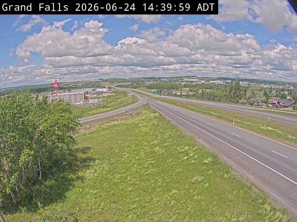 Web Cam image of Grand Falls (NB Highway 2)